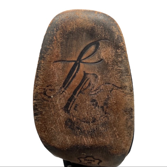 Free People Suede & Velour Colorblock Block Heel Ankle Boot Size 7.5 - Picture 14 of 15